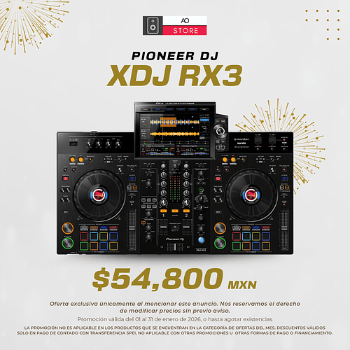 Pioneer DJ XDJ RX3 Reproductor Multimedia para DJ