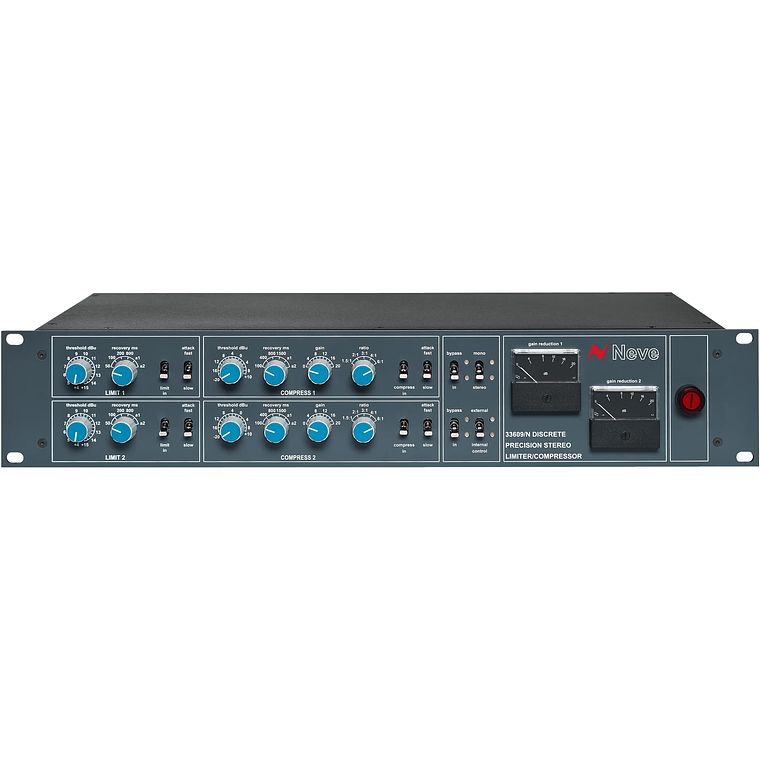 Neve 33609 N Compresor Limitador Estéreo Discreto 2