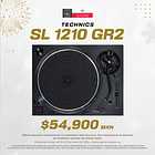 Technics SL 1210 GR2 Tornamesa para DJ 1