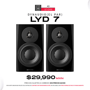 Dynaudio LYD 7 Monitores de Estudio (2 Piezas)
