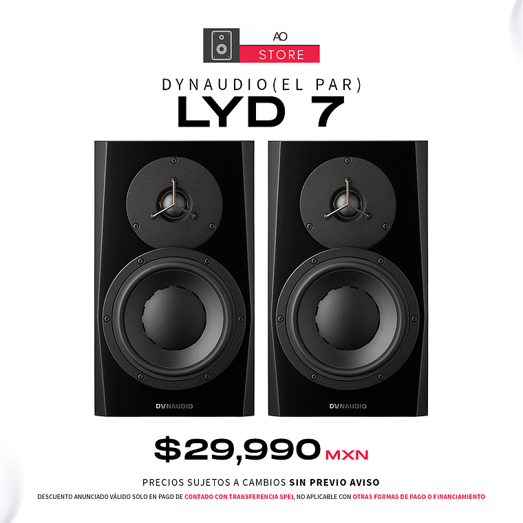 Dynaudio LYD 7 Monitores de Estudio (2 Piezas) 1
