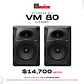 Pioneer DJ VM 80 Negro Monitores de Estudio (2 Piezas) - Miniatura 1