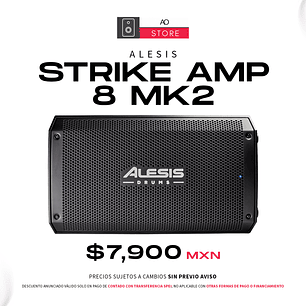Alesis Strike Amp 8 Mk2 Amplificador con Bluetooth
