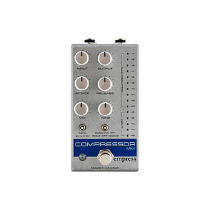 Empress Effects Compressor MKII Silver Pedal Compresor 