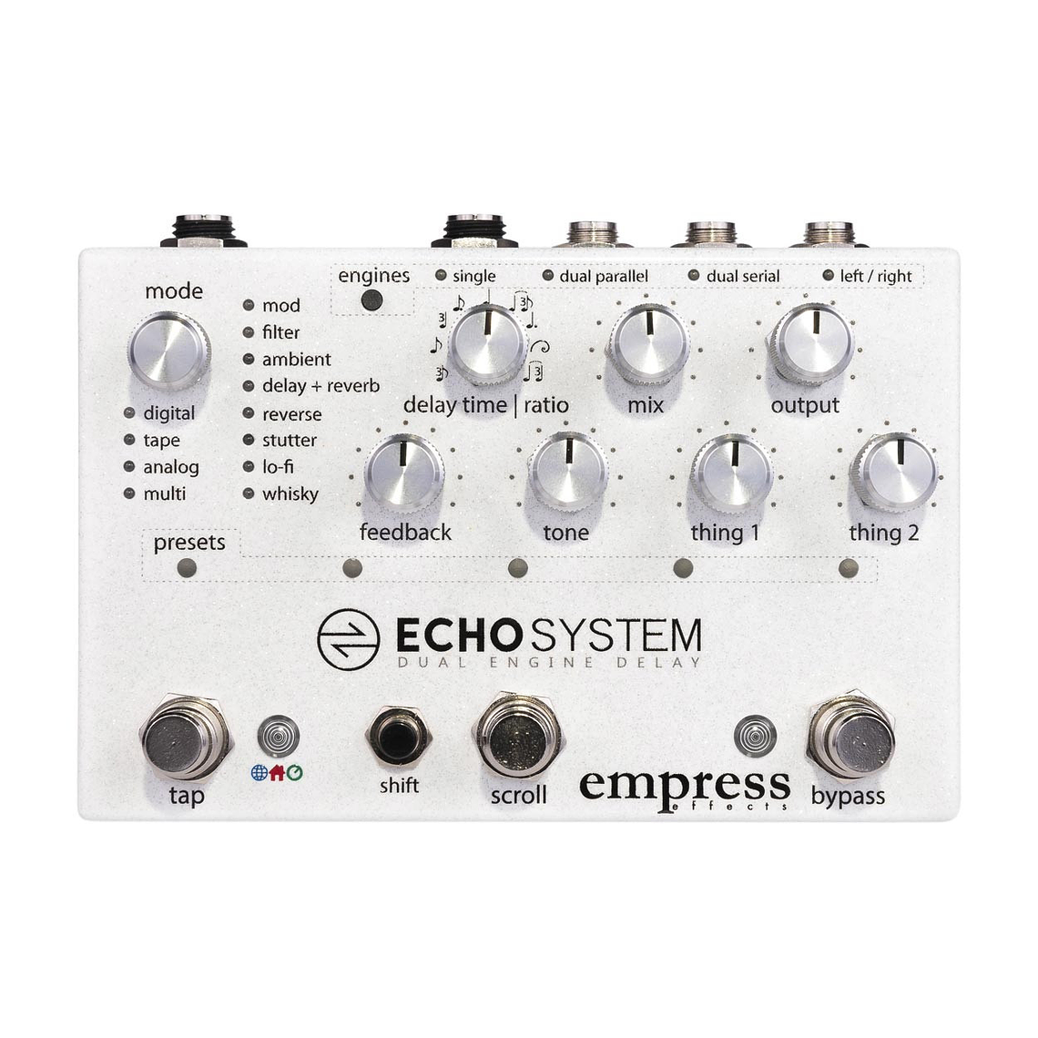 Empress Effects Echosystem Pedal Delay y Reverb  2