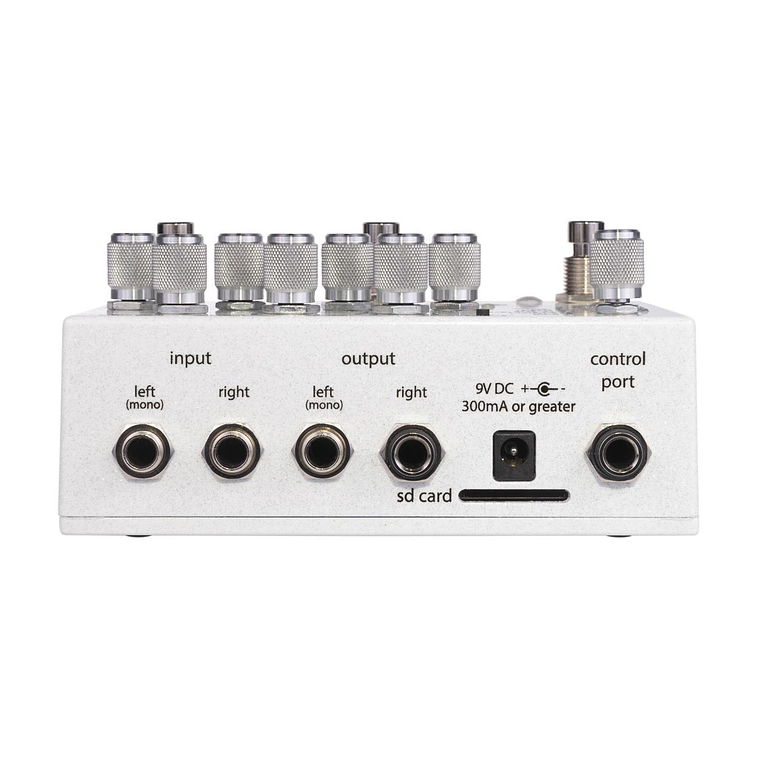 Empress Effects Echosystem Pedal Delay y Reverb  3