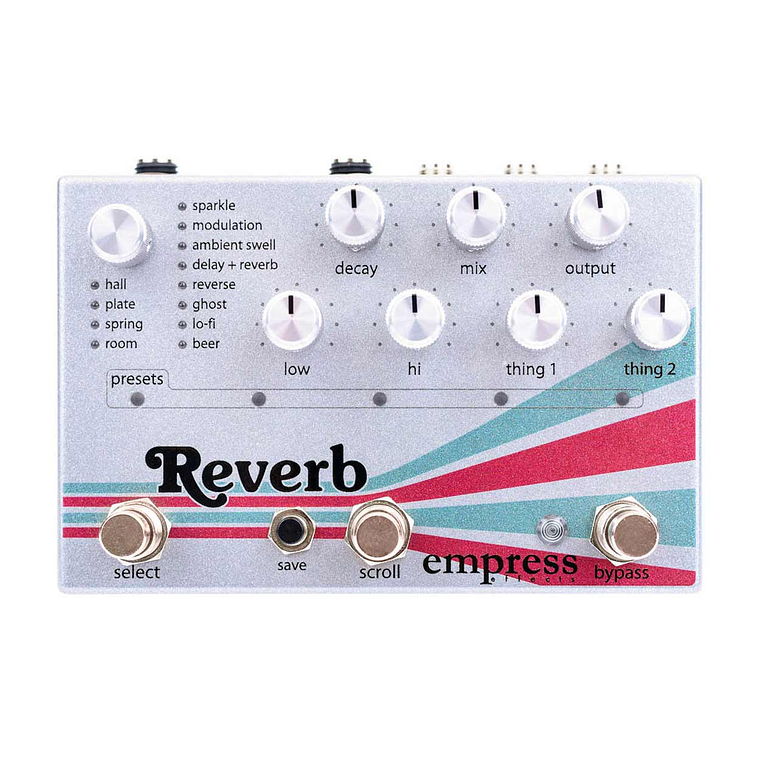 Empress Effects Reverb Pedal Reverb 4