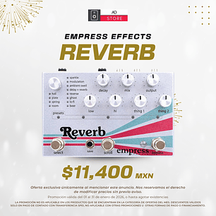 Empress Effects Reverb Pedal Reverb