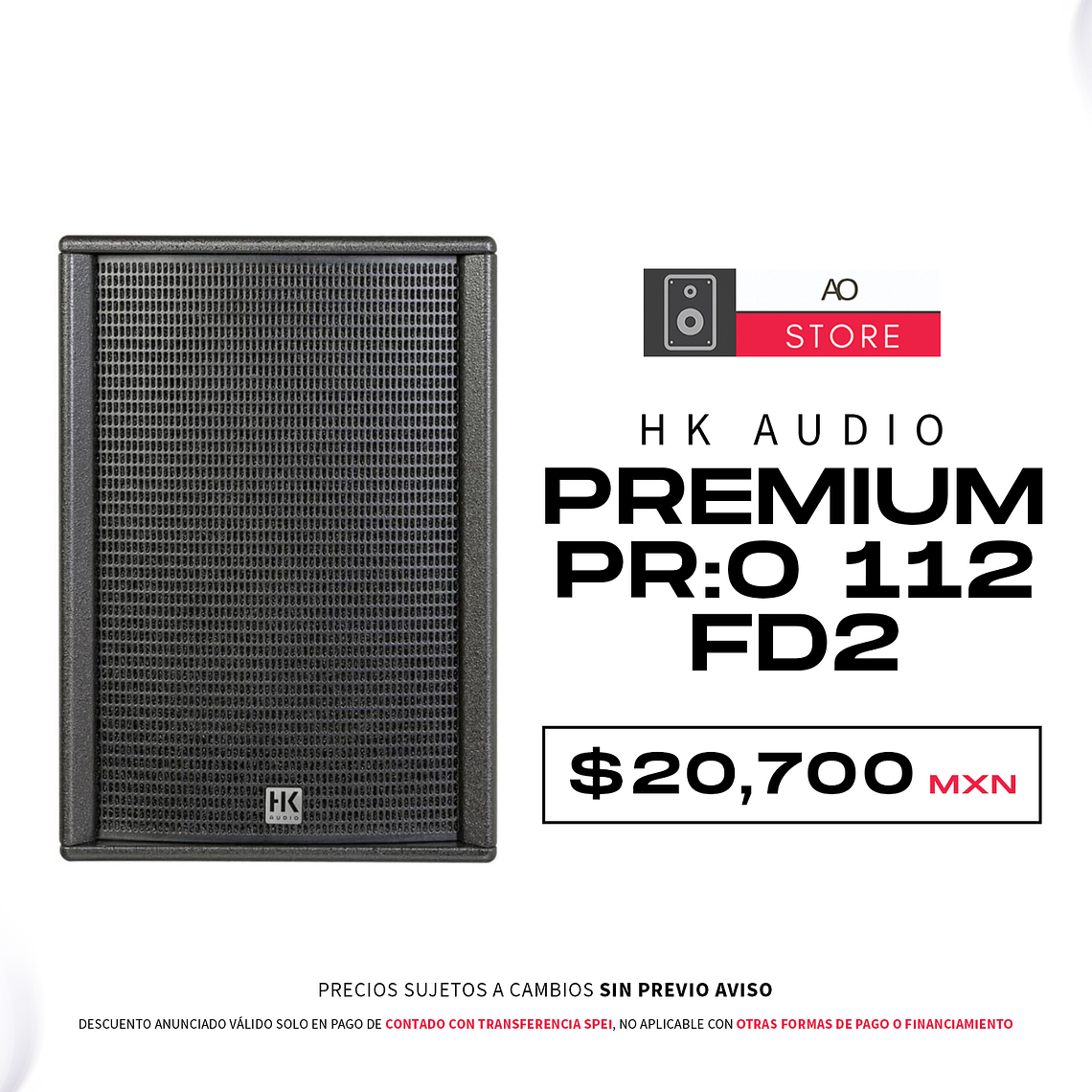 HK Audio Premium Pr:o 112 Fd2 Bocina Activa 1