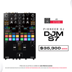 Pioneer DJ DJM S7 Mezcladora para DJ