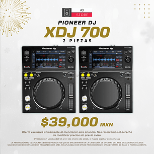 Pioneer DJ XDJ 700 Reproductor para DJ (2 Piezas)