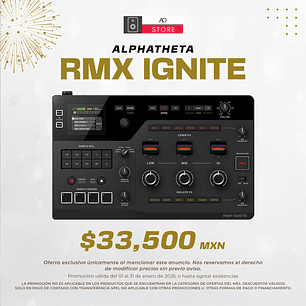 AlphaTheta RMX Ignite Caja de Efectos para DJ