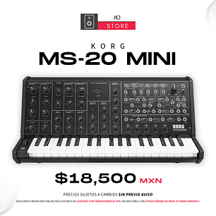 Korg Ms 20 Mini Sintetizador Analógico