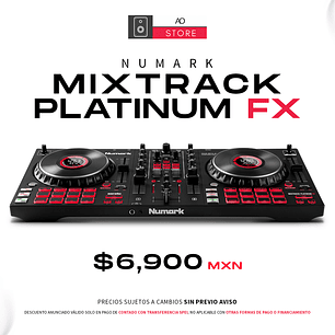Numark Mixtrack Platinum Fx Controlador para DJ de 2 Canales