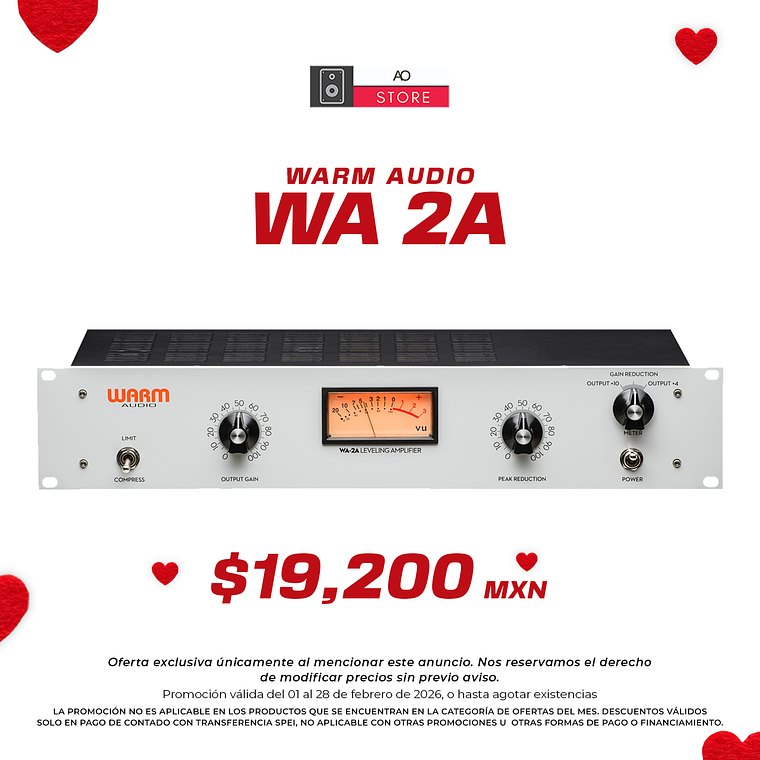 Warm Audio Wa 2A Compresor 1