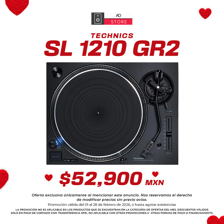 Technics SL 1210 GR2 Tornamesa para DJ 1