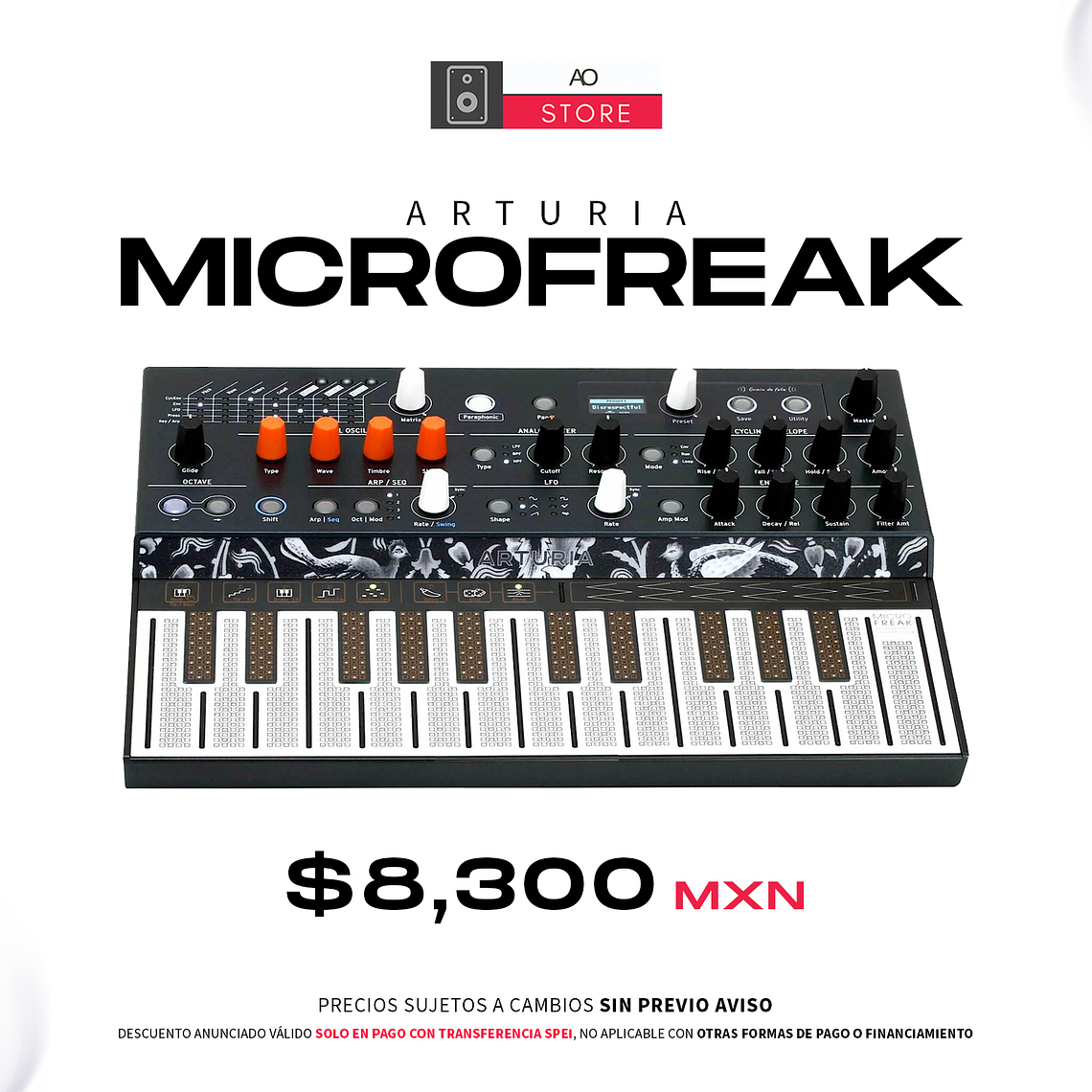 Arturia Microfreak Sintetizador Híbrido 1