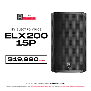 EV Electro Voice ELX200 15P Bocina Activa