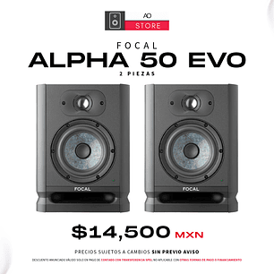 Focal Alpha 50 Evo Monitores de Estudio (2 Piezas)