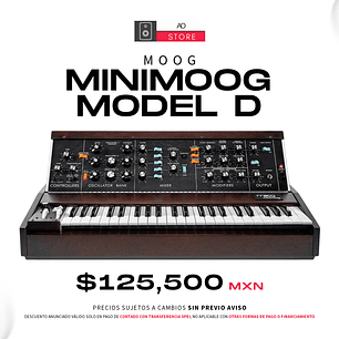 Moog Minimoog Model D Sintetizador Análogico