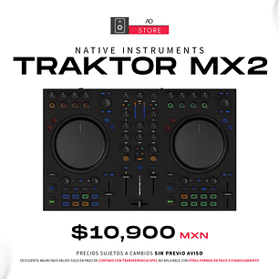 Native Instruments Traktor Mx2 Controlador Para DJ de 2 Canales