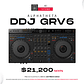 AlphaTheta DDJ GRV6 Controlador para DJ de 4 Canales  - Miniatura 1