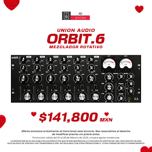 Union Audio Orbit.6 Mezclador Rotativo de 6 Canales