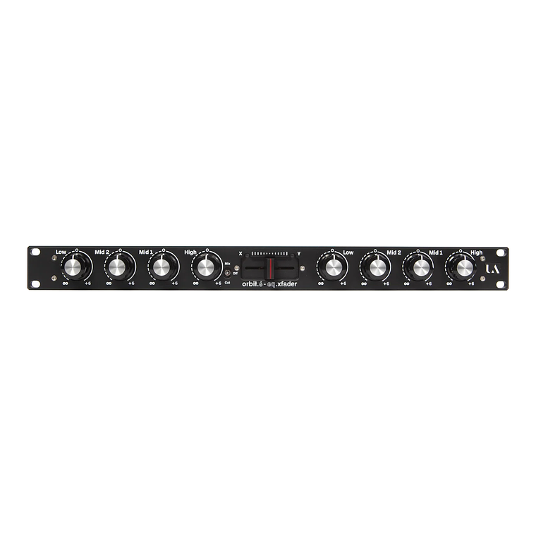 Union Audio Orbit.6 Eq/Xfader Isolador de 4 Bandas con Crossfader 2
