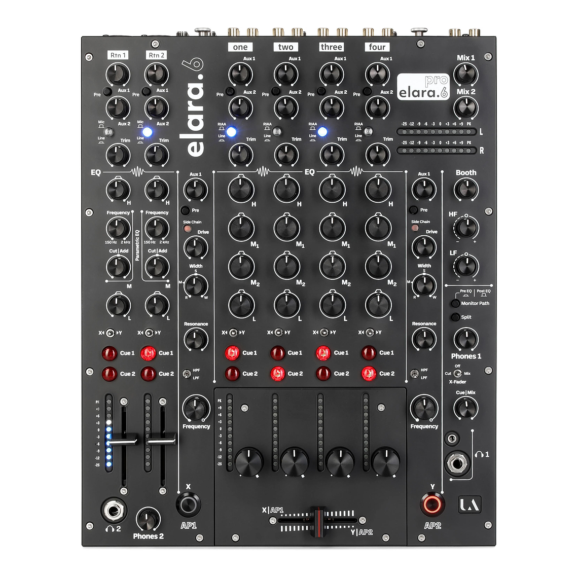 Union Audio elara.6 Pro Mezclador Rotativo de 6 Canales 2