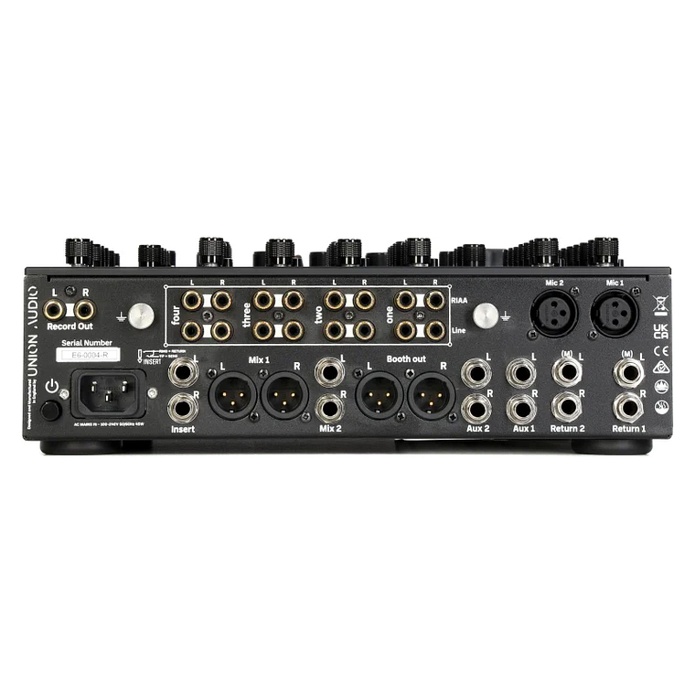 Union Audio elara.6 Pro Mezclador Rotativo de 6 Canales 4