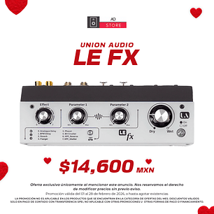 Union Audio Le Fx Estación de Efectos 