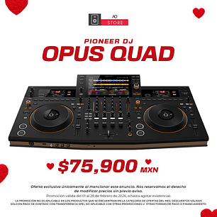 Pioneer DJ Opus Quad Reproductor Multimedia para DJ de 4 Canales