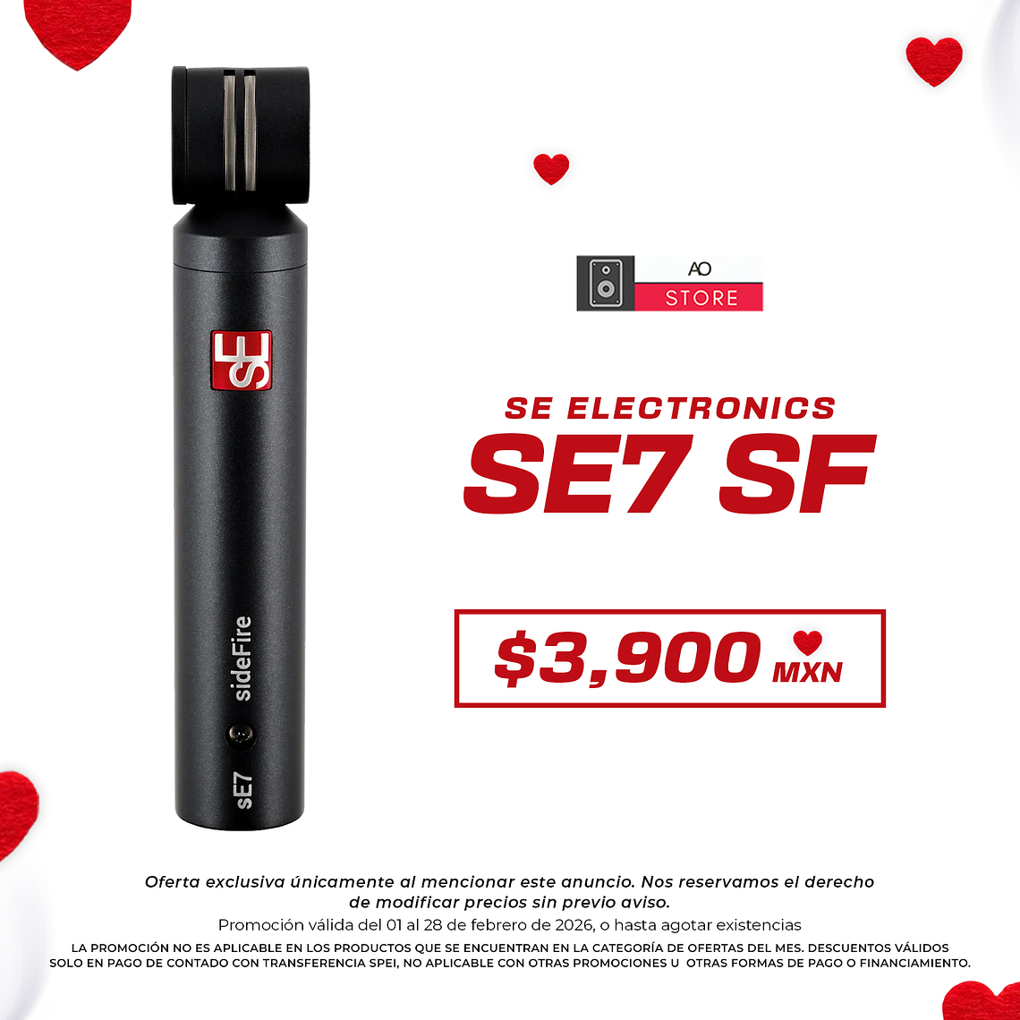 sE Electronics sE7 Sf Micrófono de Condensador  1