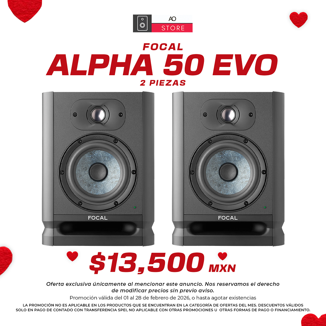 Focal Alpha 50 Evo Monitores de Estudio (2 Piezas) 1