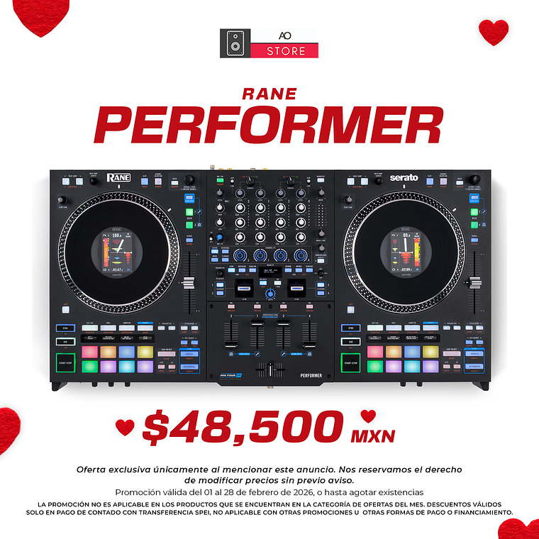 Rane Performer Controlador Para Dj de 4 Canales 1