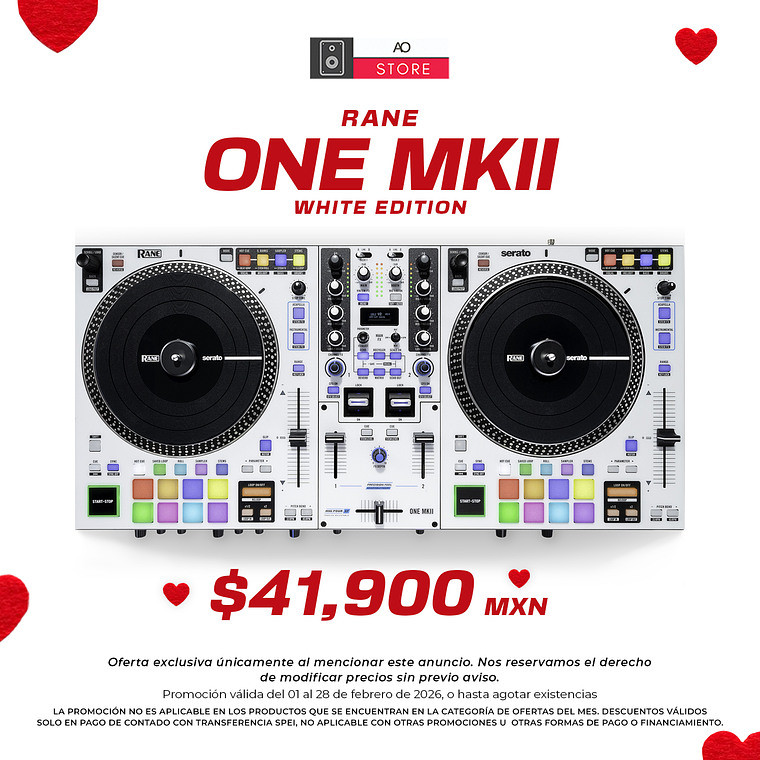 Rane One MkII White Controlador para DJ 1