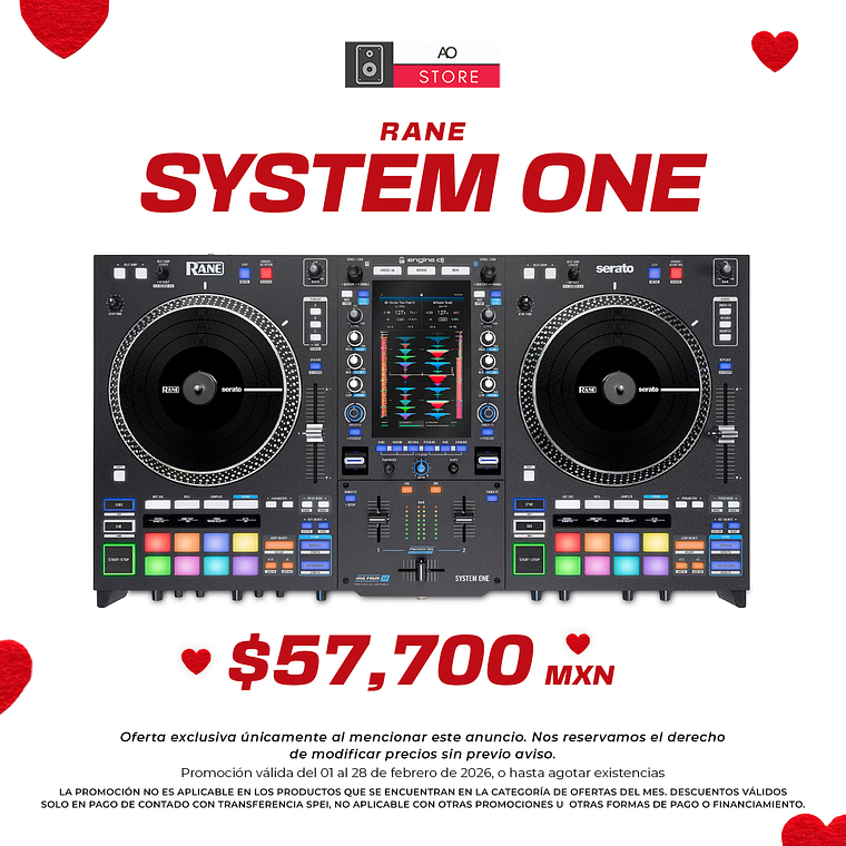 Rane System One Controlador para DJ 1