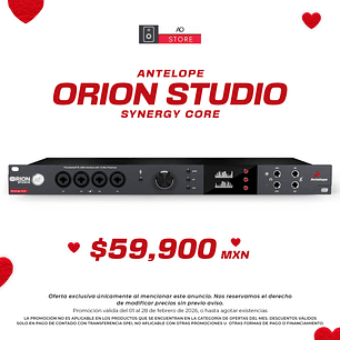 Antelope Orion Studio Synergy Core Interfaz De Audio