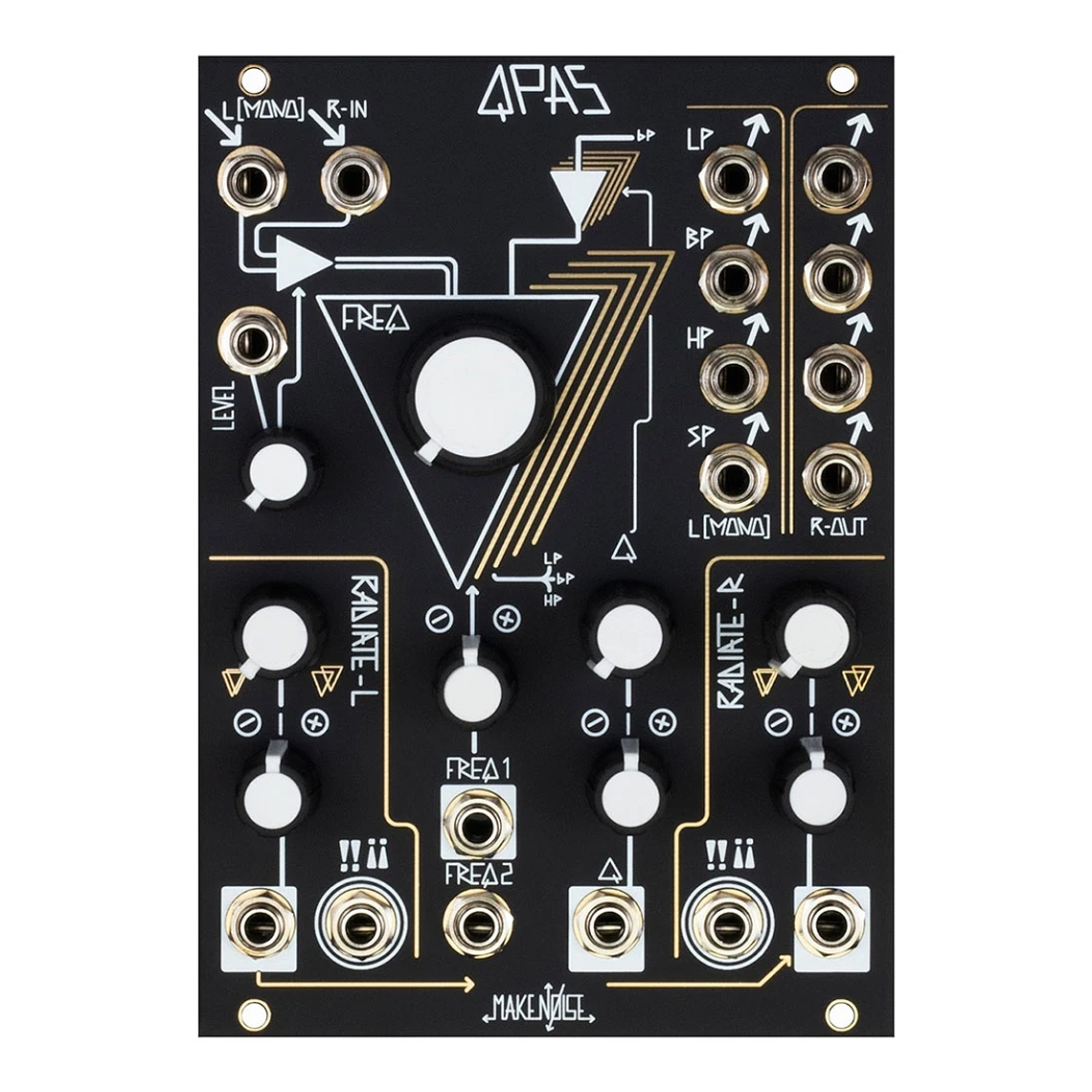 Make Noise Qpas Multi Peak Analógico para Módulo Eurorack 2