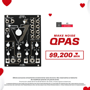 Make Noise Qpas Multi Peak Analógico para Módulo Eurorack