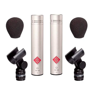 Neumann Km 184 Nickel Micrófono de Condensador (2 Piezas)