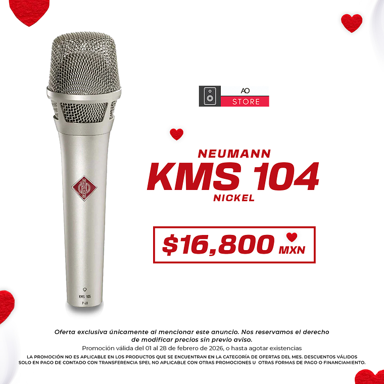 Neumann Kms 104 Nickel Micrófono de Condensador 1