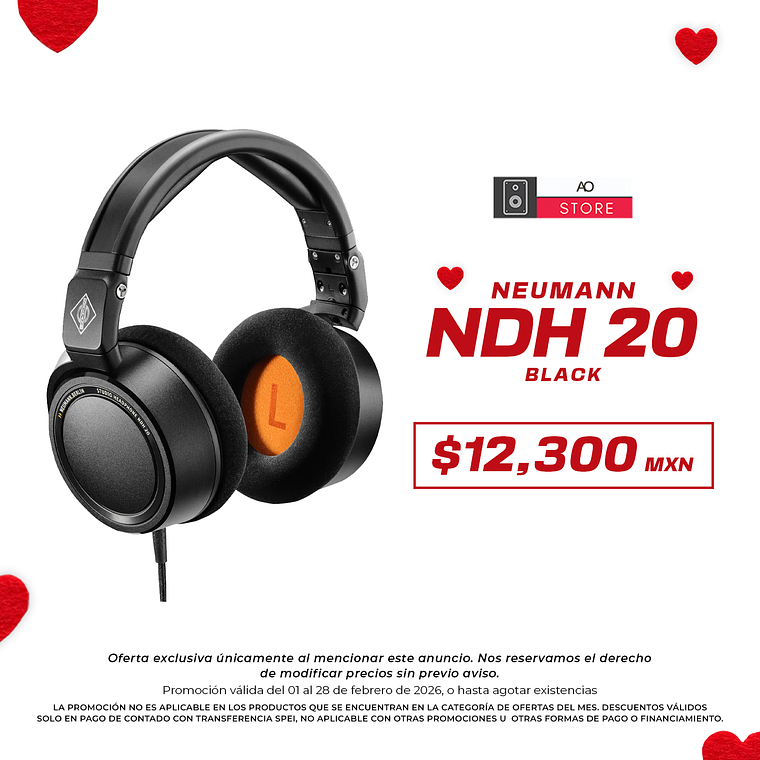 Neumann Ndh 20 Black Audífonos Profesionales 1