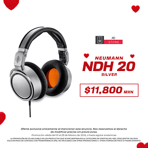 Neumann Ndh 20 Silver Audífonos Profesionales