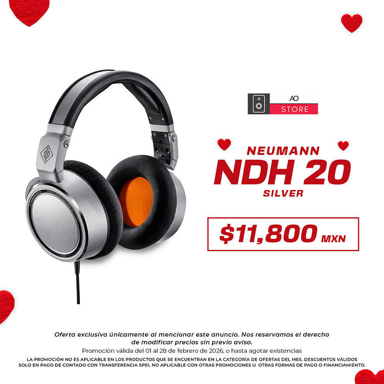 Neumann Ndh 20 Silver Audífonos Profesionales 1