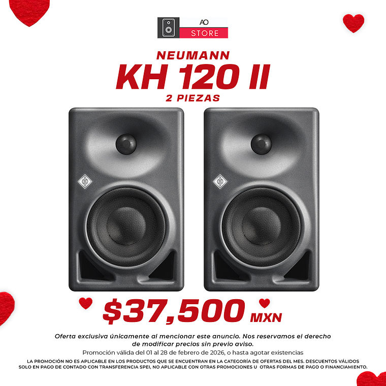 Neumann KH 120 II Monitores de Estudio (2 Piezas) 1