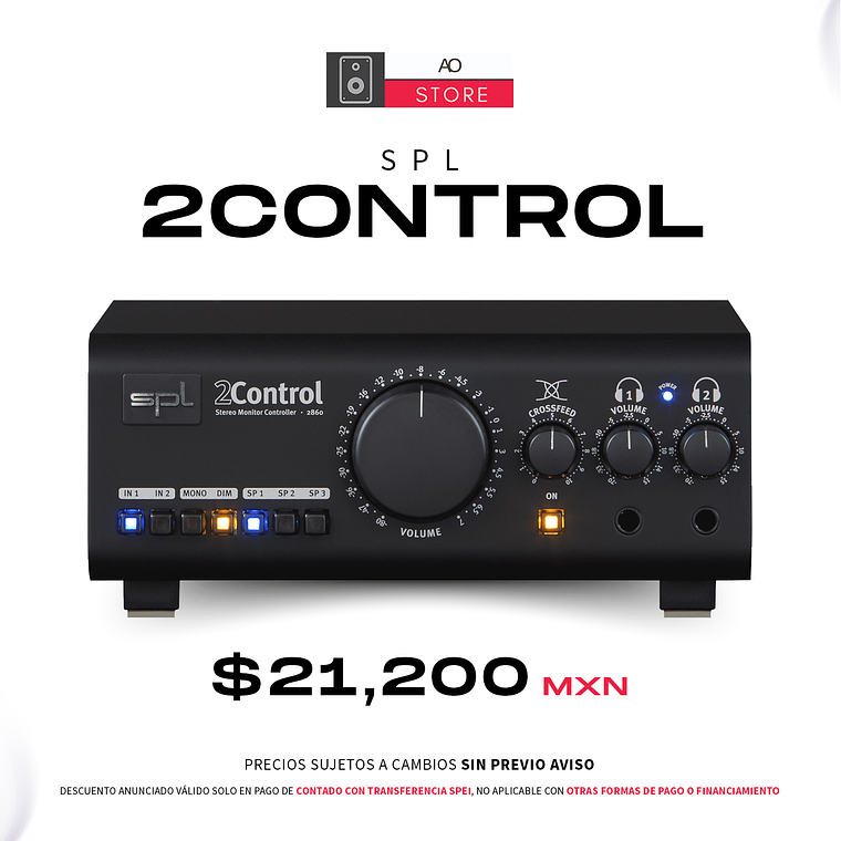 SPL 2Control Control de Monitoreo Estéreo  1