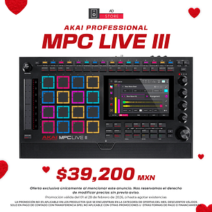 Akai Professional Mpc Live III Secuenciador y Caja de Ritmos