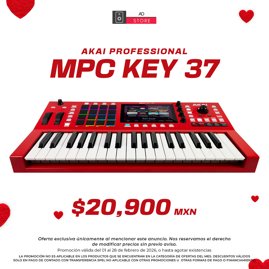 Akai Professional Mpc Key 37 Estacion de Produccion Workstation 1