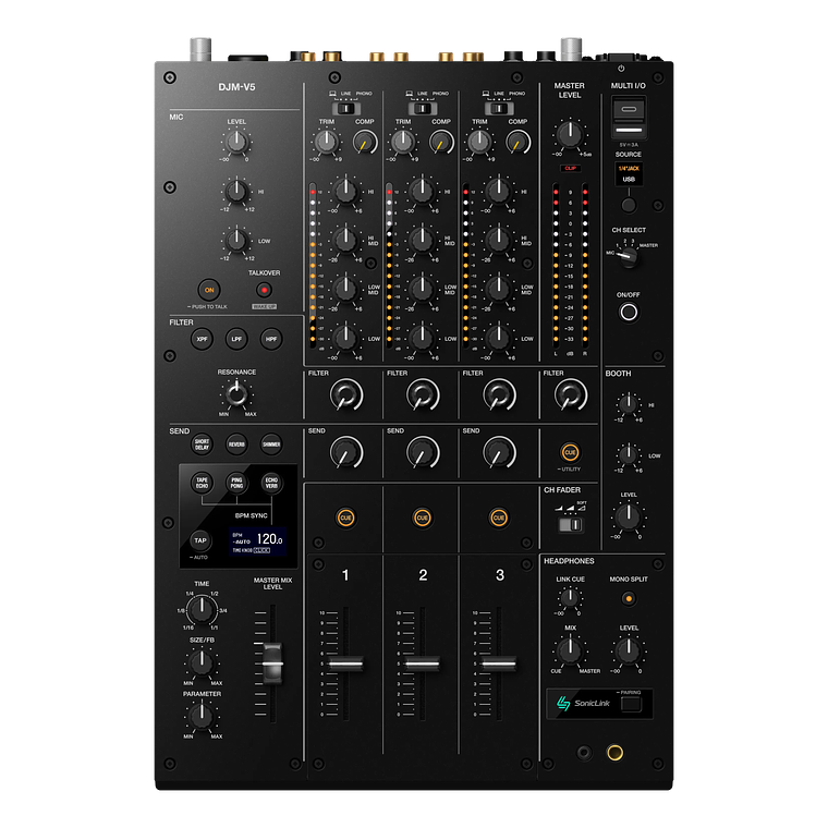 AlphaTheta DJM V5 Mezcladora para DJ 4